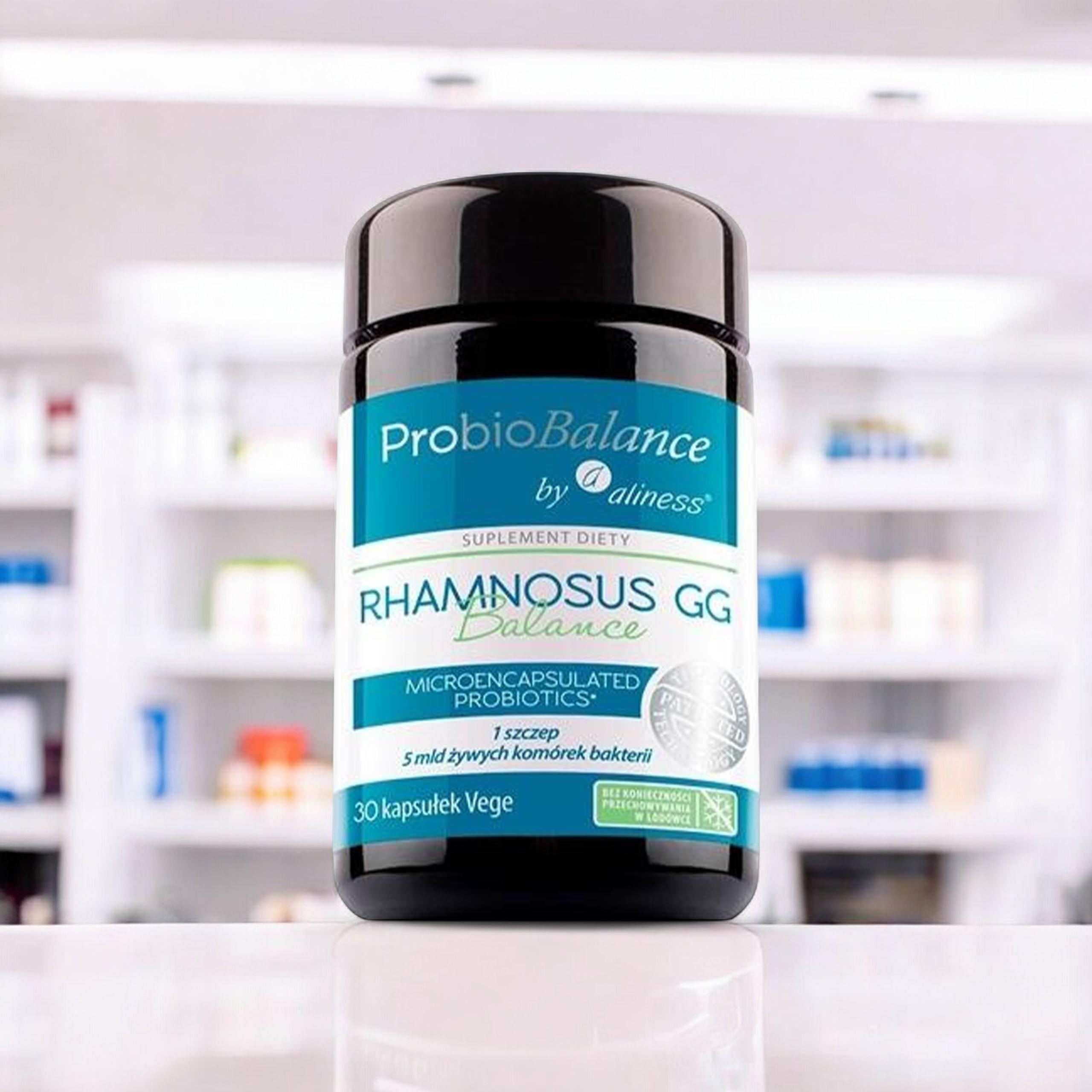 ALINESS - Rhamnosus GG Balance 5 milliards - 30 gélules végétales.