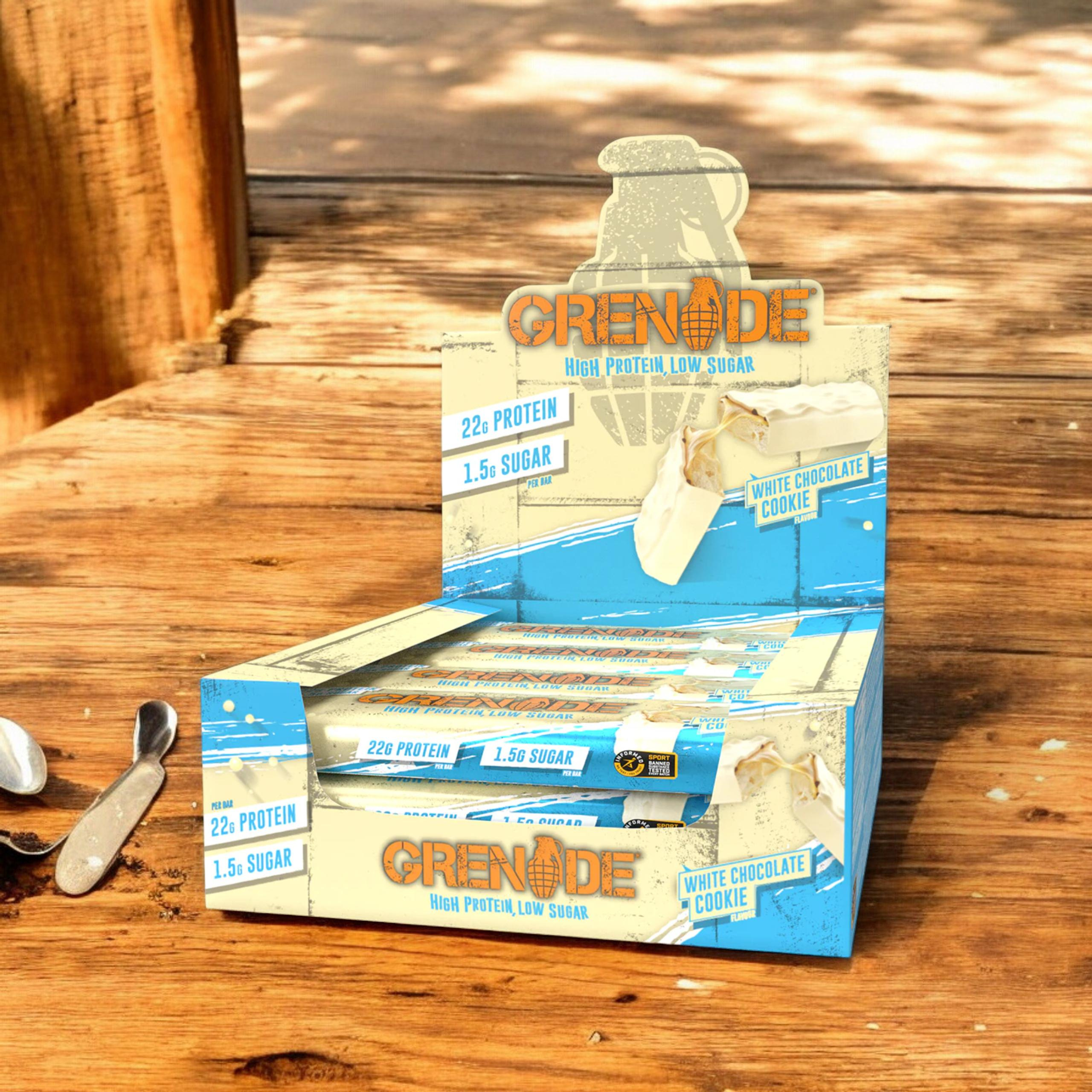 GRENADE - Barre Protéinée - 12x 60g