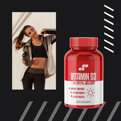 MP NUTRITION Vitamin D3 4000IU - 120 softgels