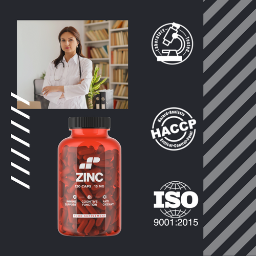 MP NUTRITION Zinc - 120caps - Zinc