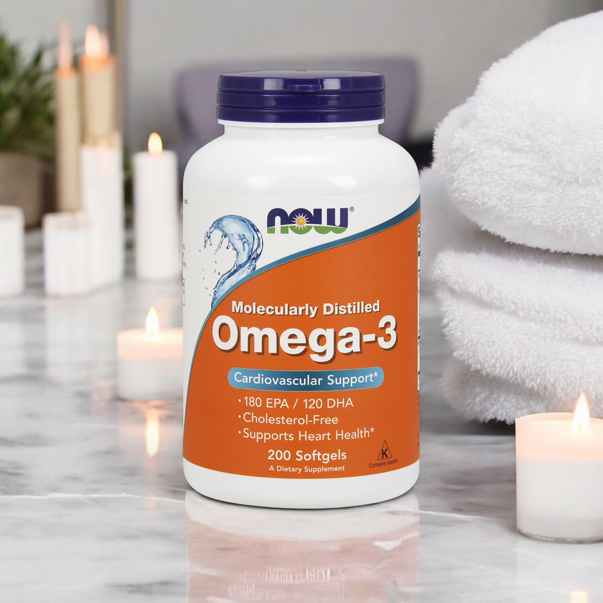 NOW Omega-3 - 200softgels