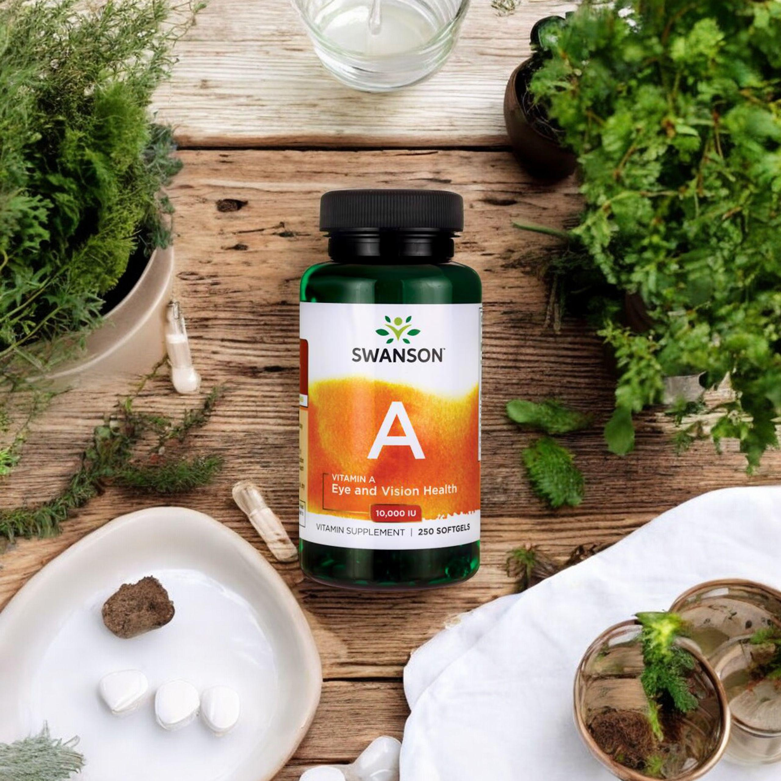 SWANSON Vitamin A 10000IU - 250softgels