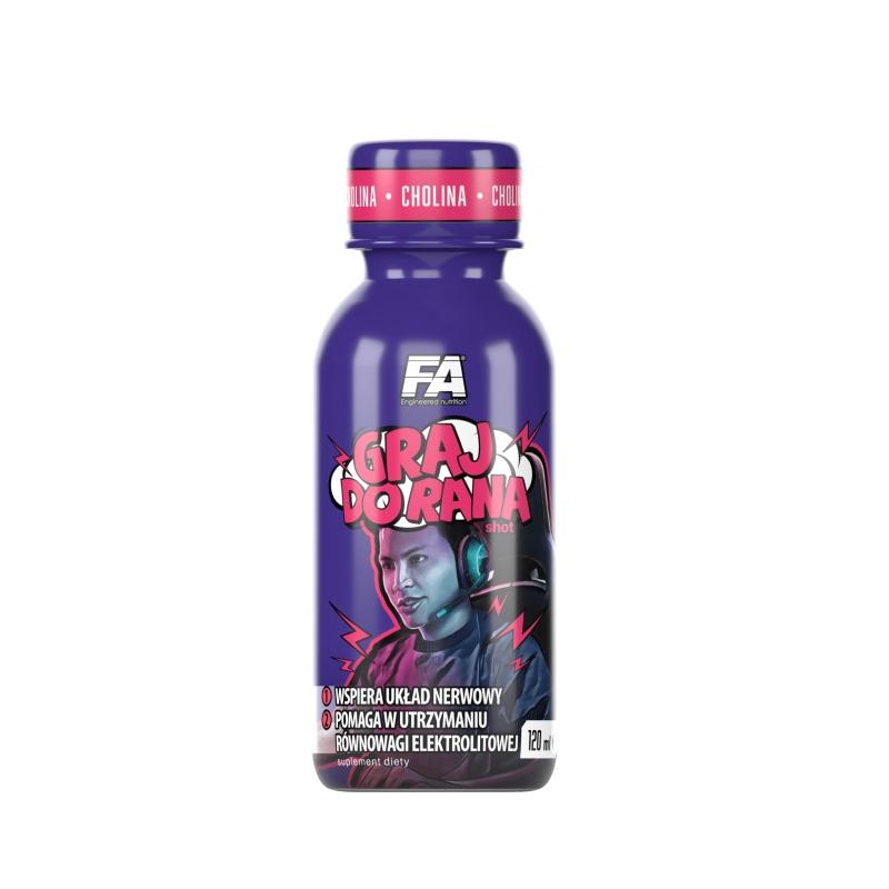 FITNESS AUTHORITY - Shot Joue Jusqu'au Matin - 120ml - Cola