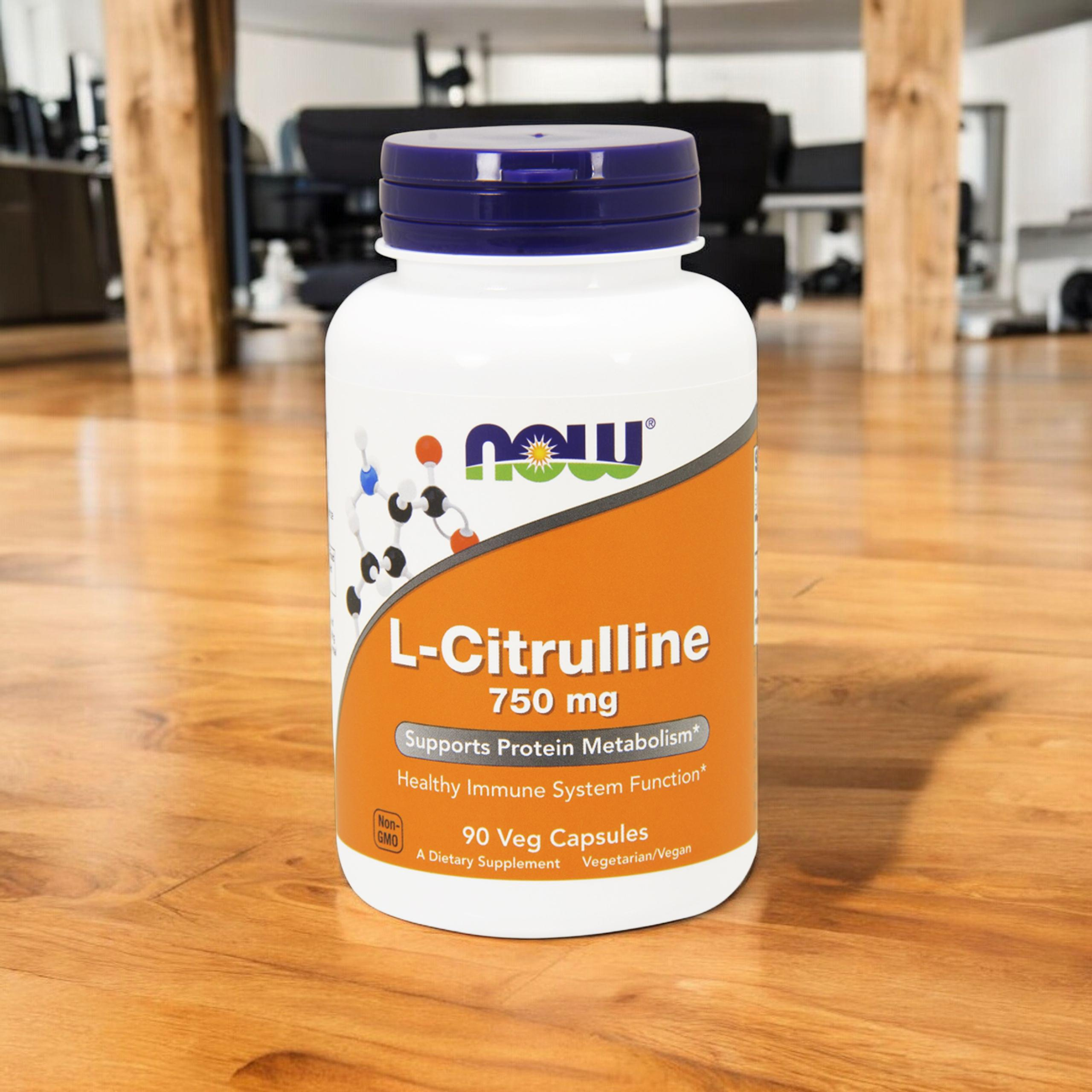 NOW L-Citrulline - 90vegcaps