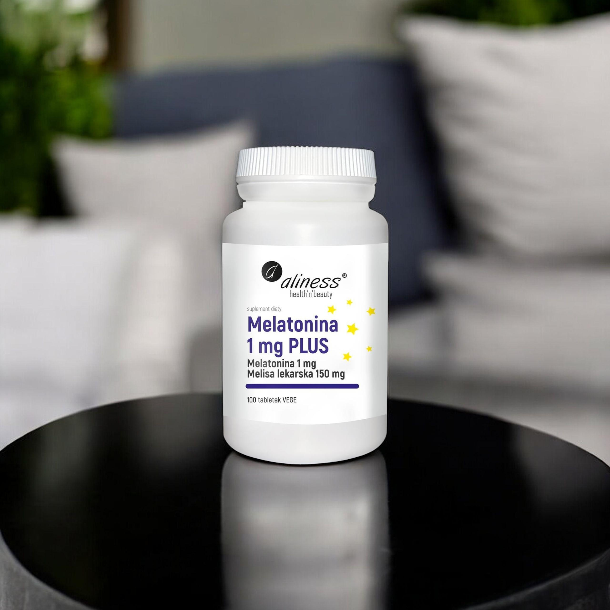 ALINESS - Melatonine 1mg Plus - 100comp.