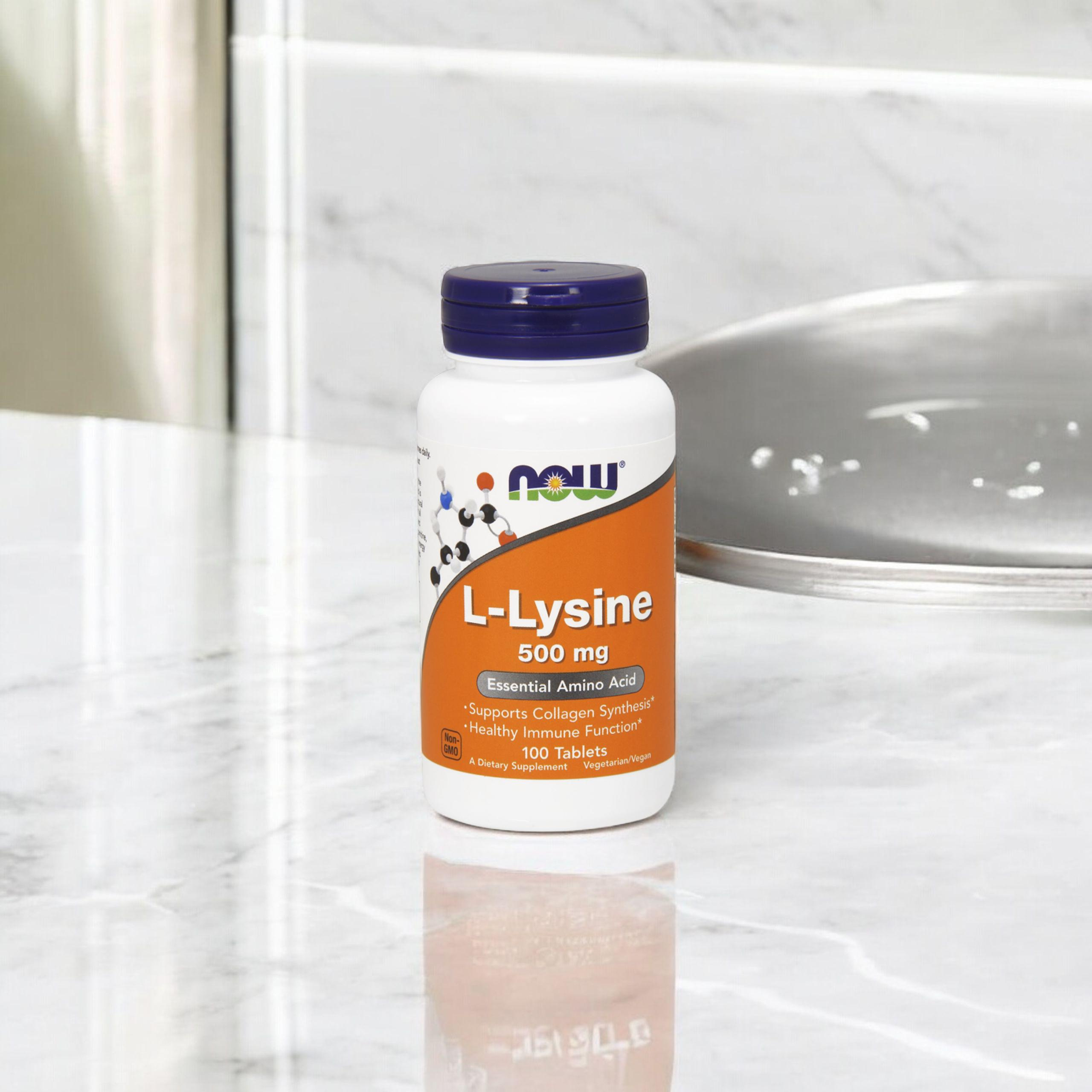 NOW L-Lysine - 100tab