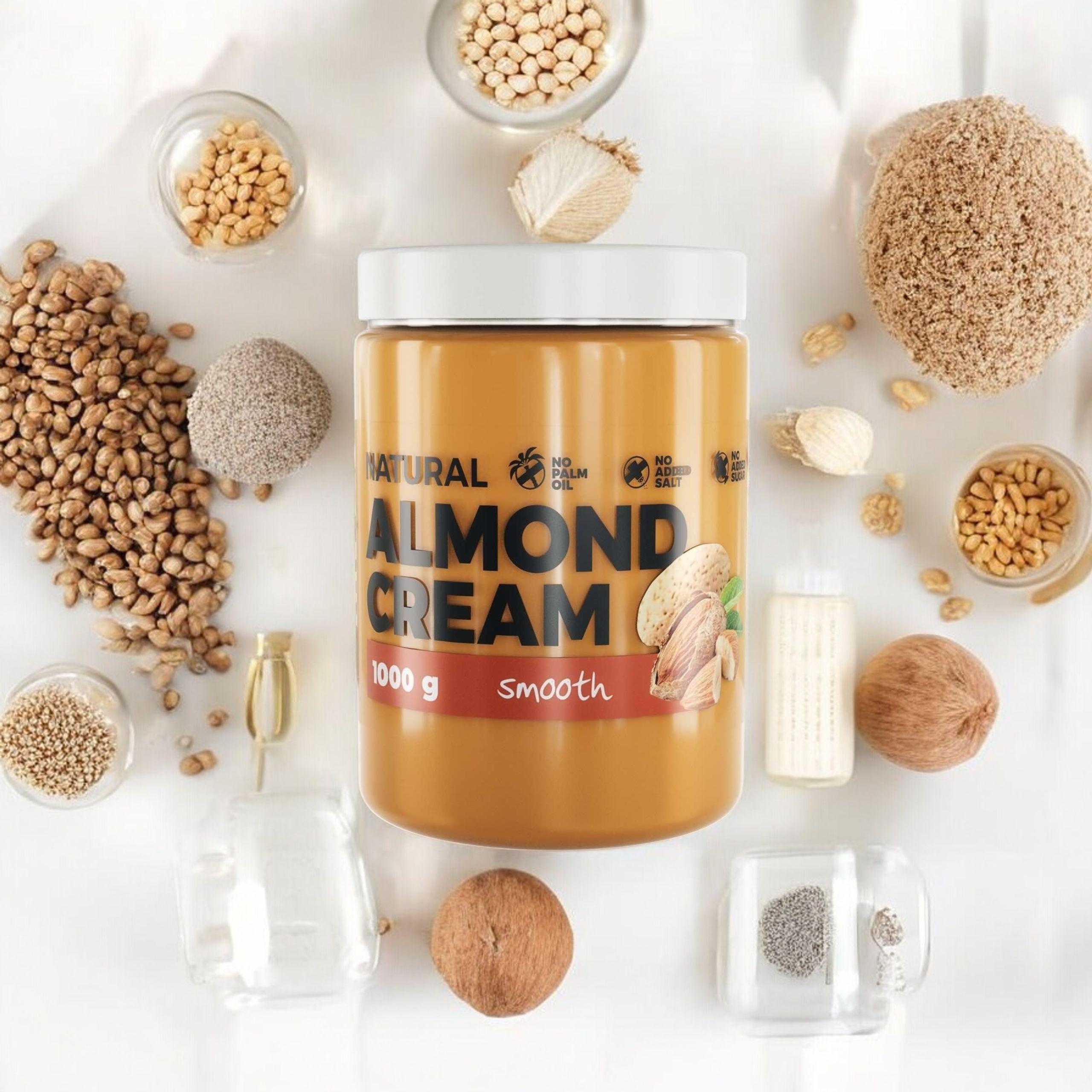7 NUTRITION - Almond Butter - 1000g - Smooth - Beurre d'Amandes
