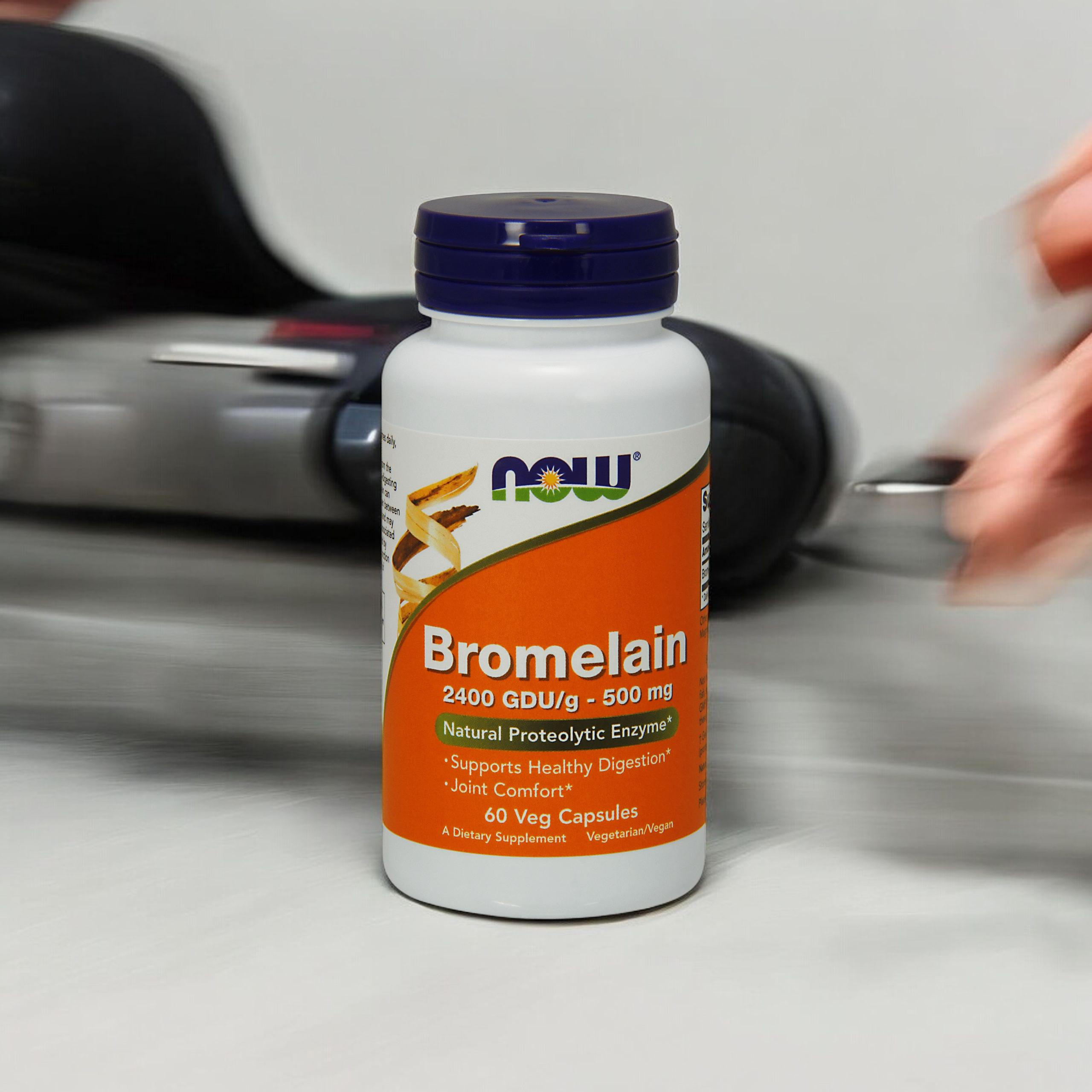 NOW Bromelain (Bromelina) - 60vcaps