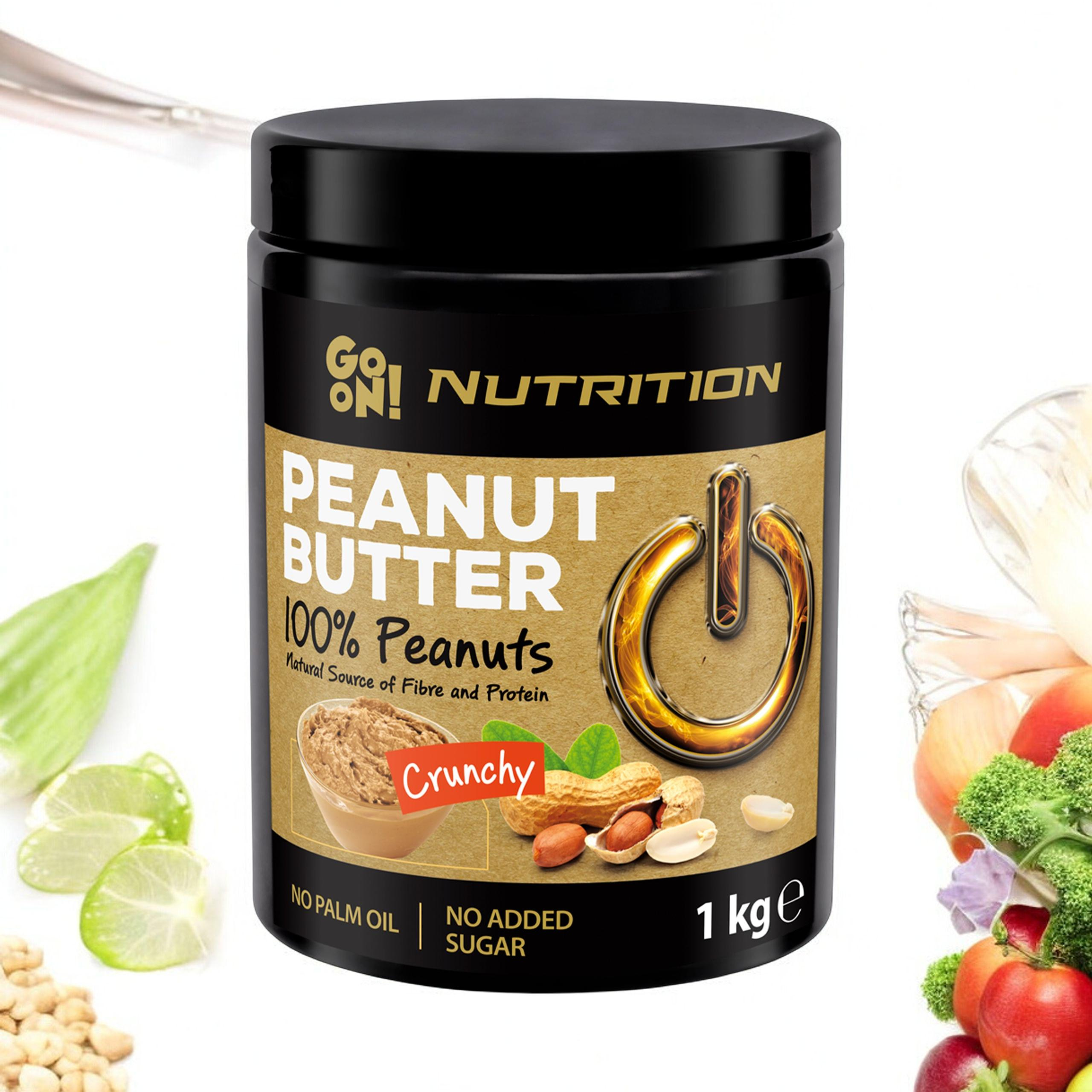 GO ON NUTRITION Peanut Cream - 100% Cacahuètes - 1000g