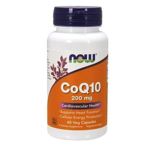 NOW CoQ10 ( Coenzyme Q10 ) 200mg - 60vegcaps