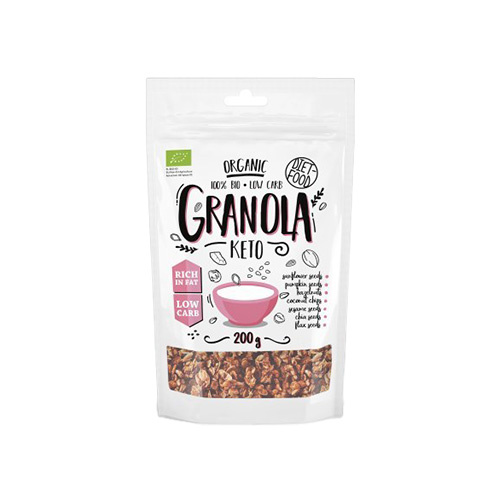 DIET FOOD - Bio Granola Keto - 200g