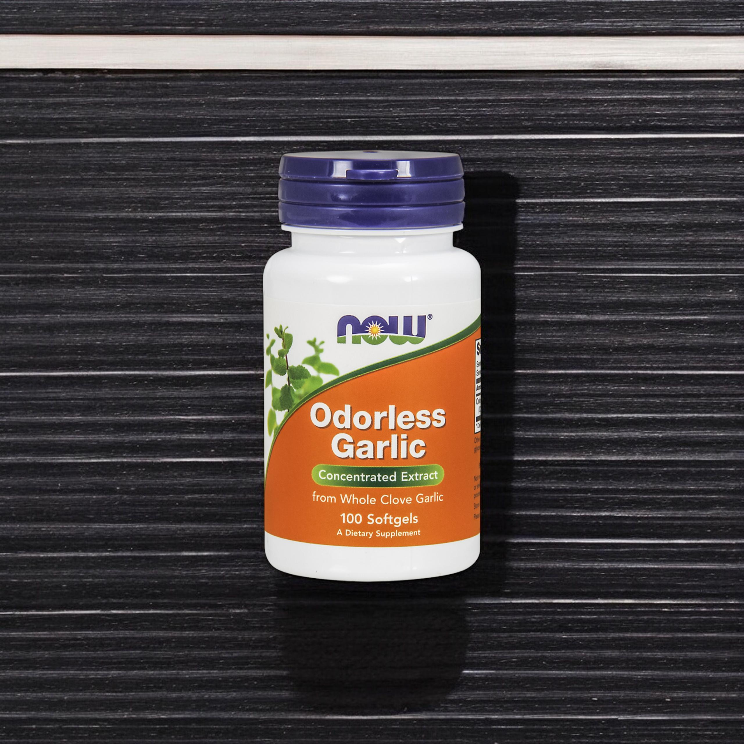 NOW Odorless Garlic - 100soft gels