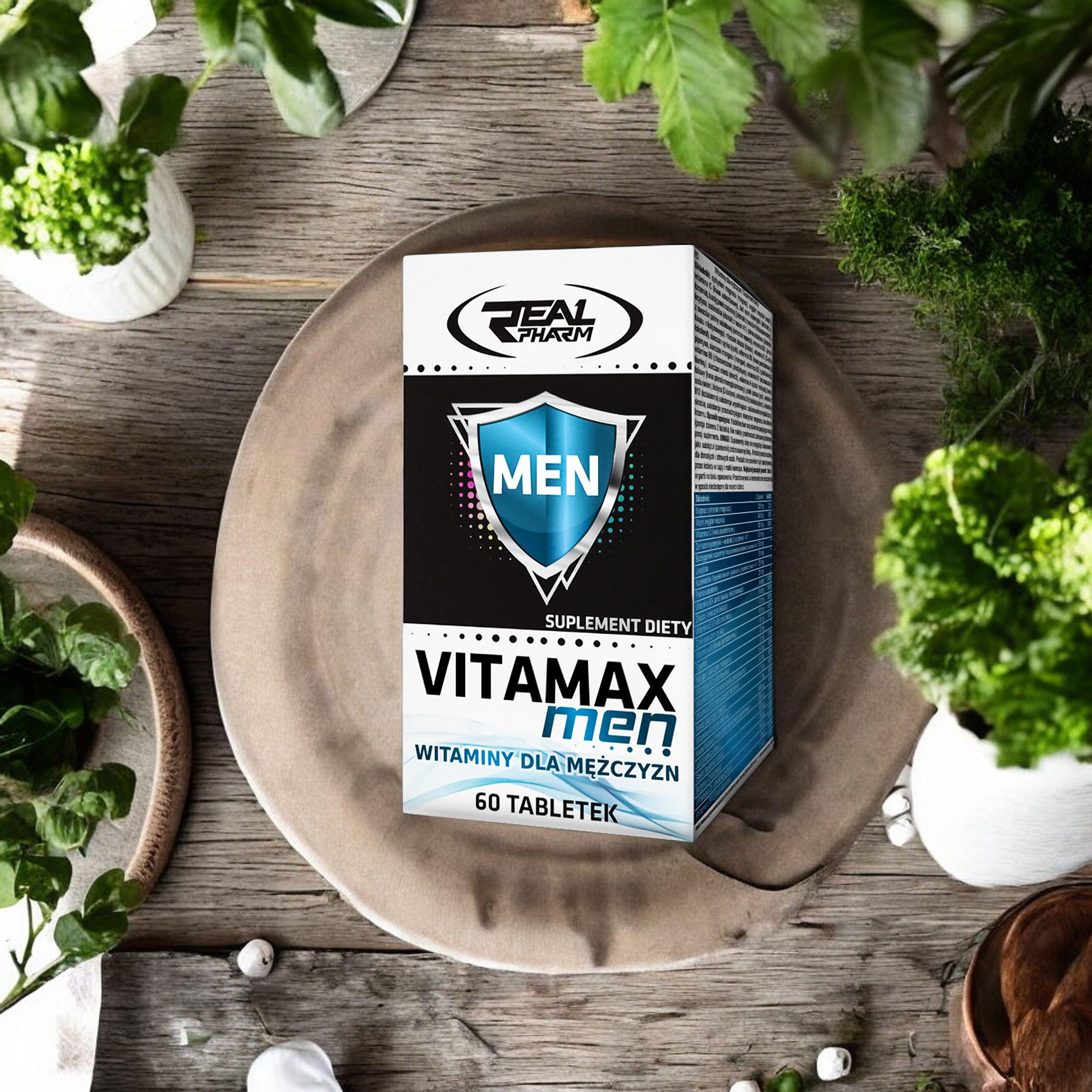 REAL PHARM Vitamax Men - 60tabs
