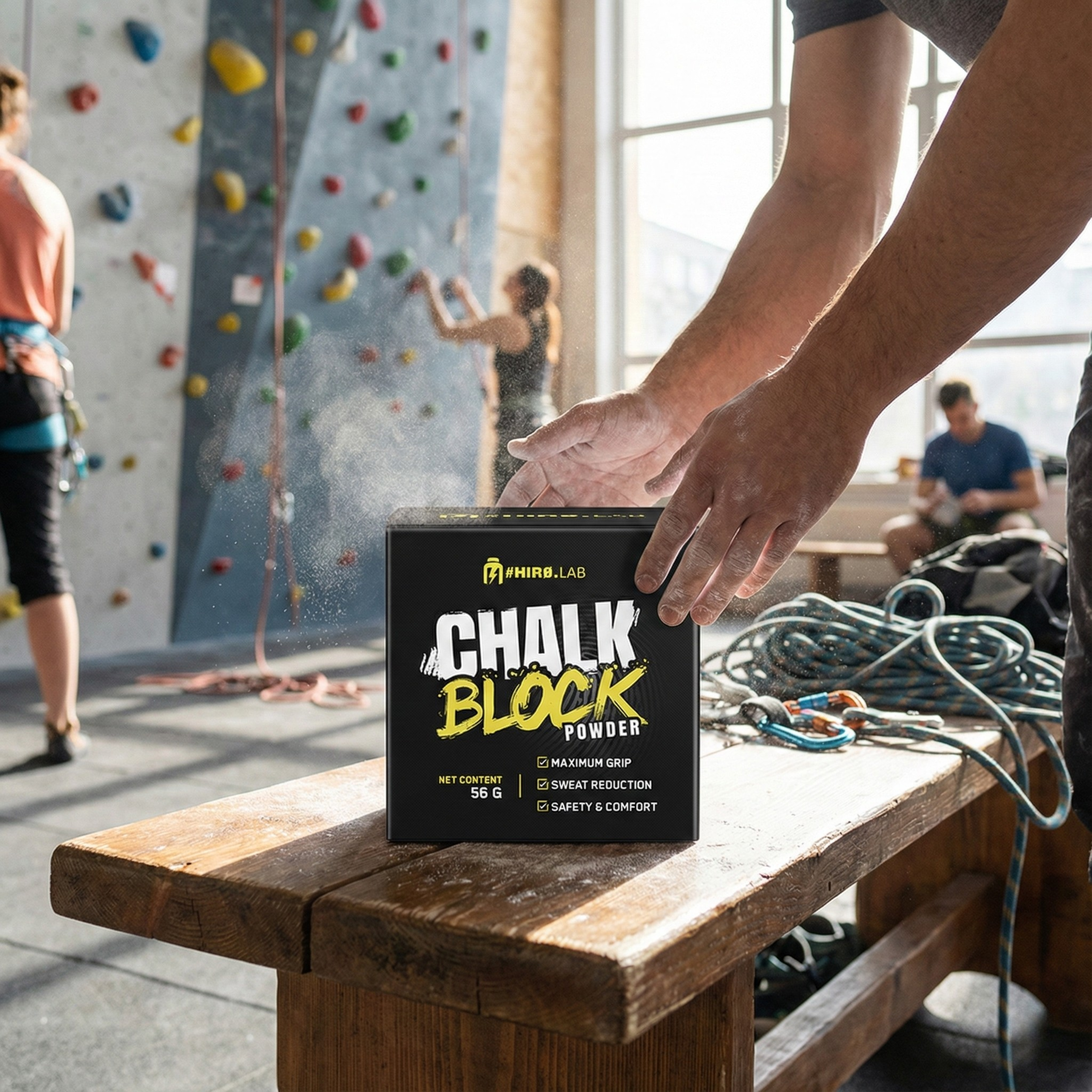 Hiro.Lab Bloc de Poudre de Magnésie - 56g