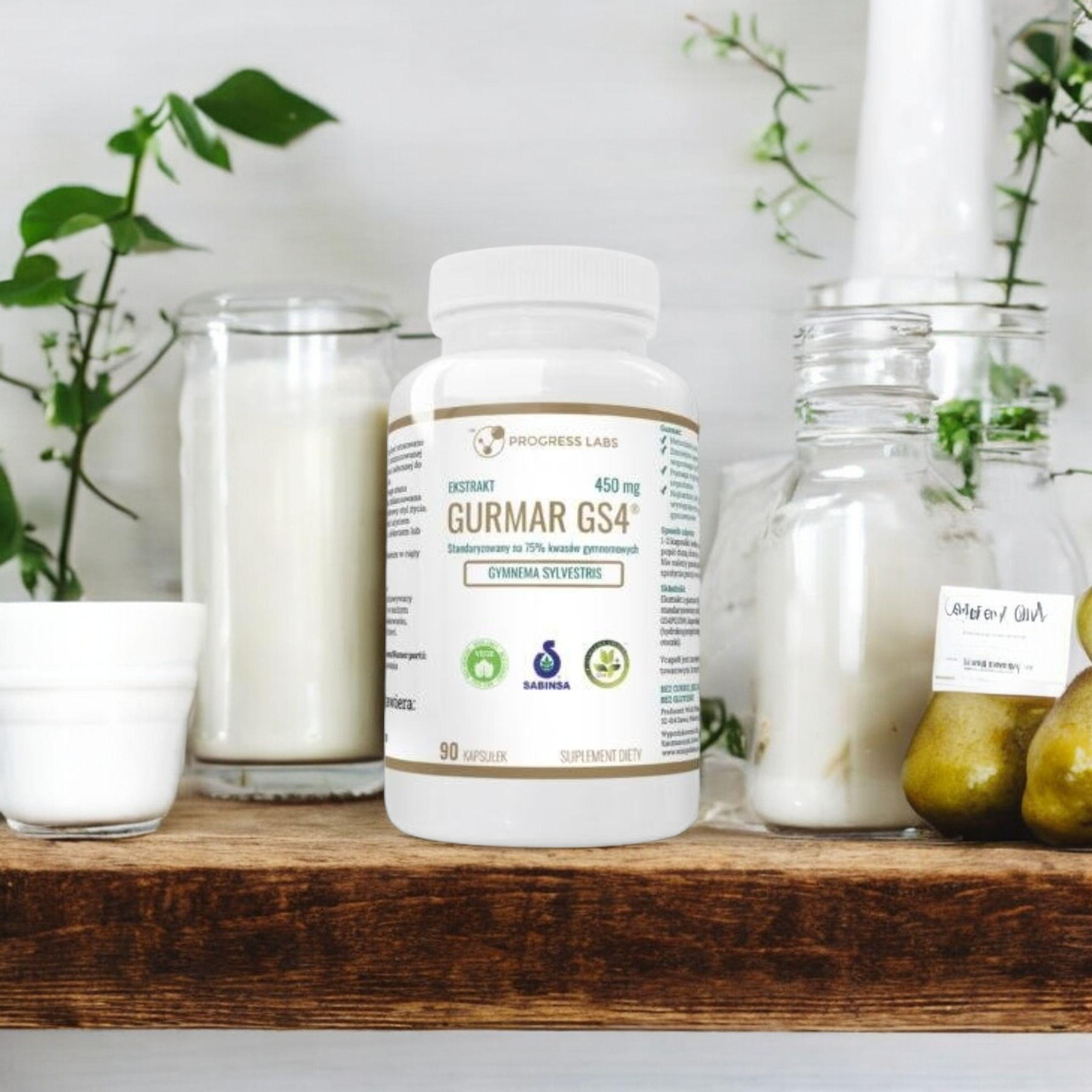 PROGRESS LABS - Gurmar GS4 - 90 gélules