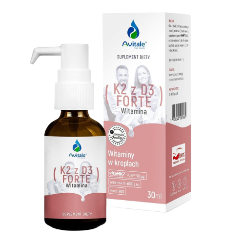 ALINESS - Avitale Vitamine K2 MK7 + D3 Forte - 30ml