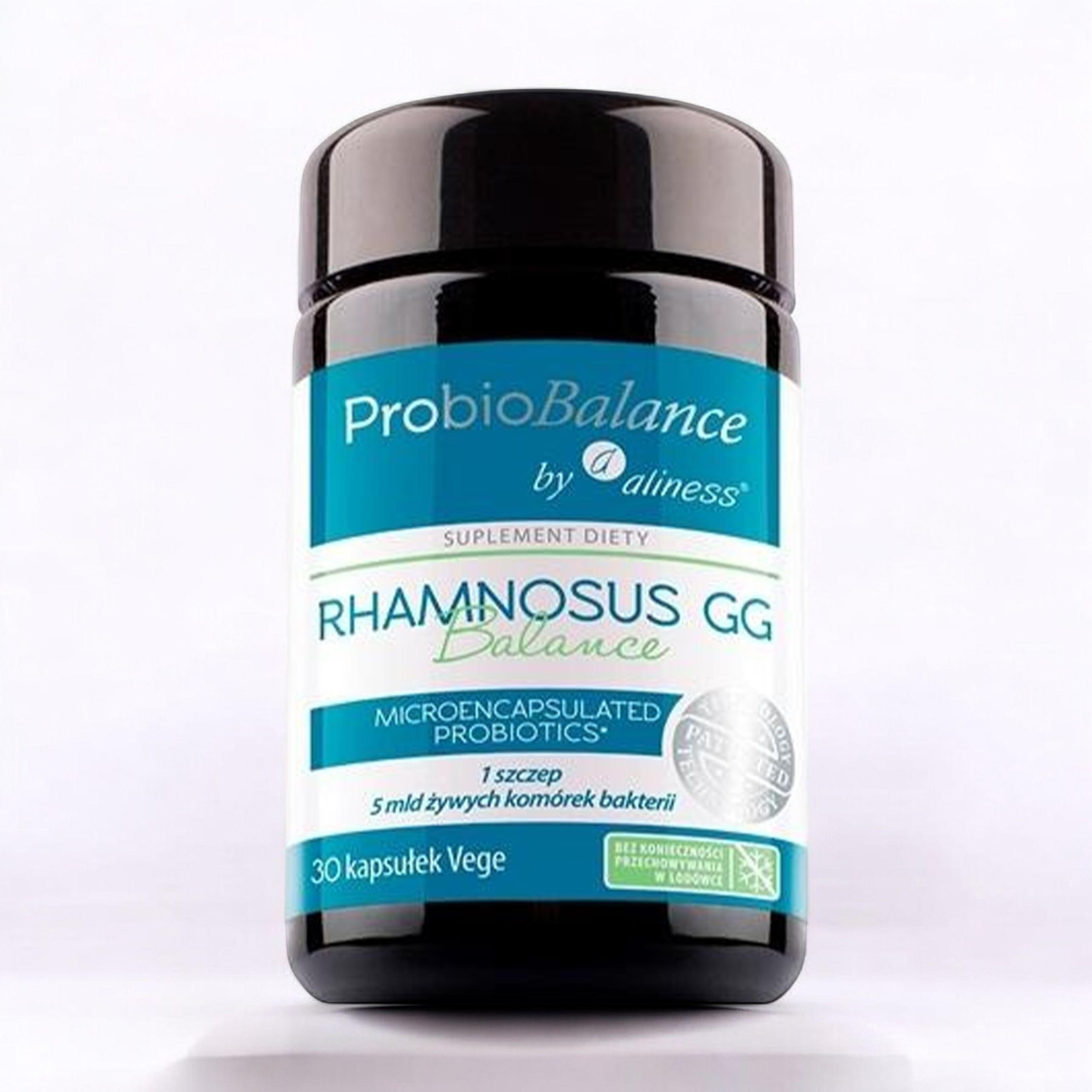 ALINESS - Rhamnosus GG Balance 5 milliards - 30 gélules végétales.