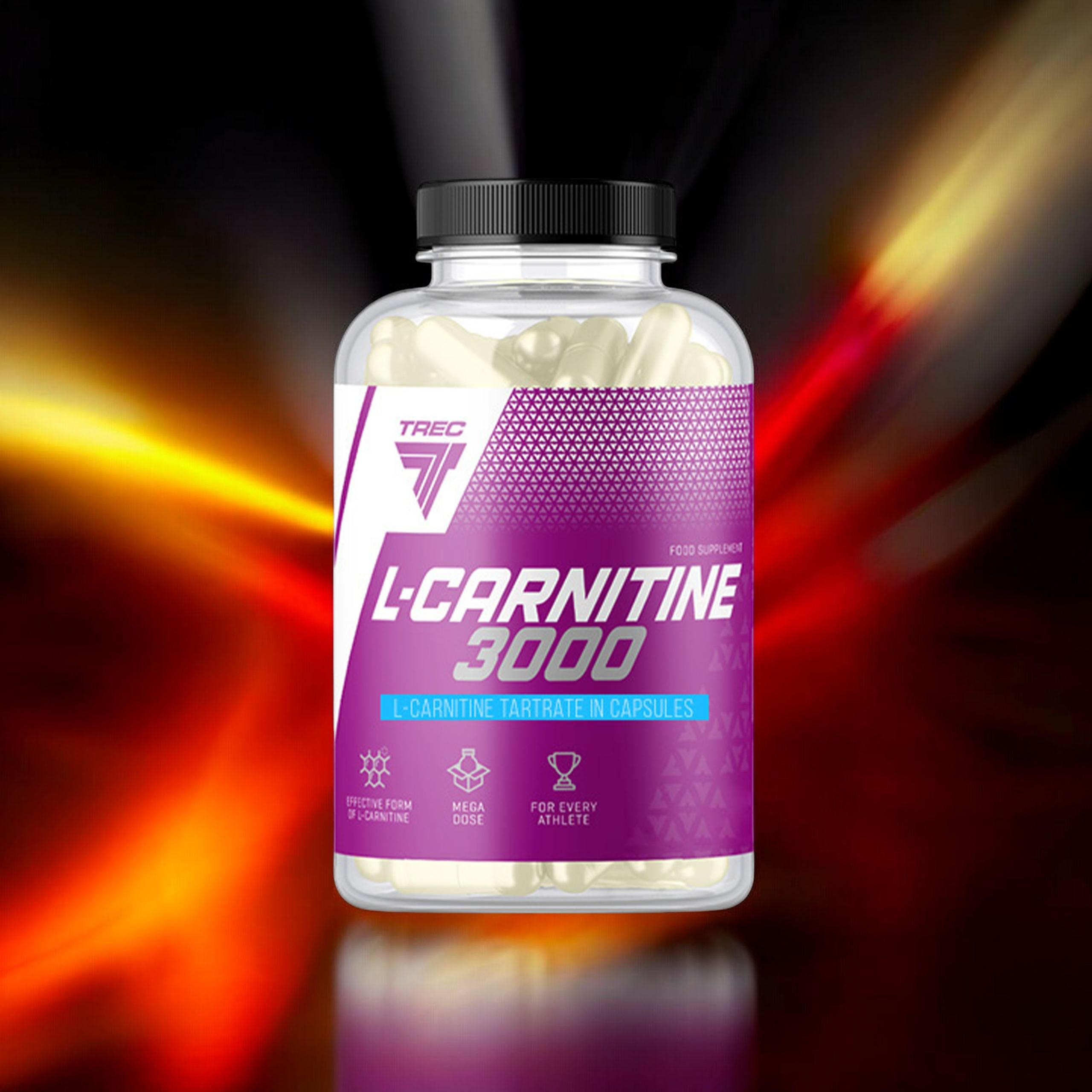 TREC L-Carnitine 3000 - 60caps. - L-Carnitine