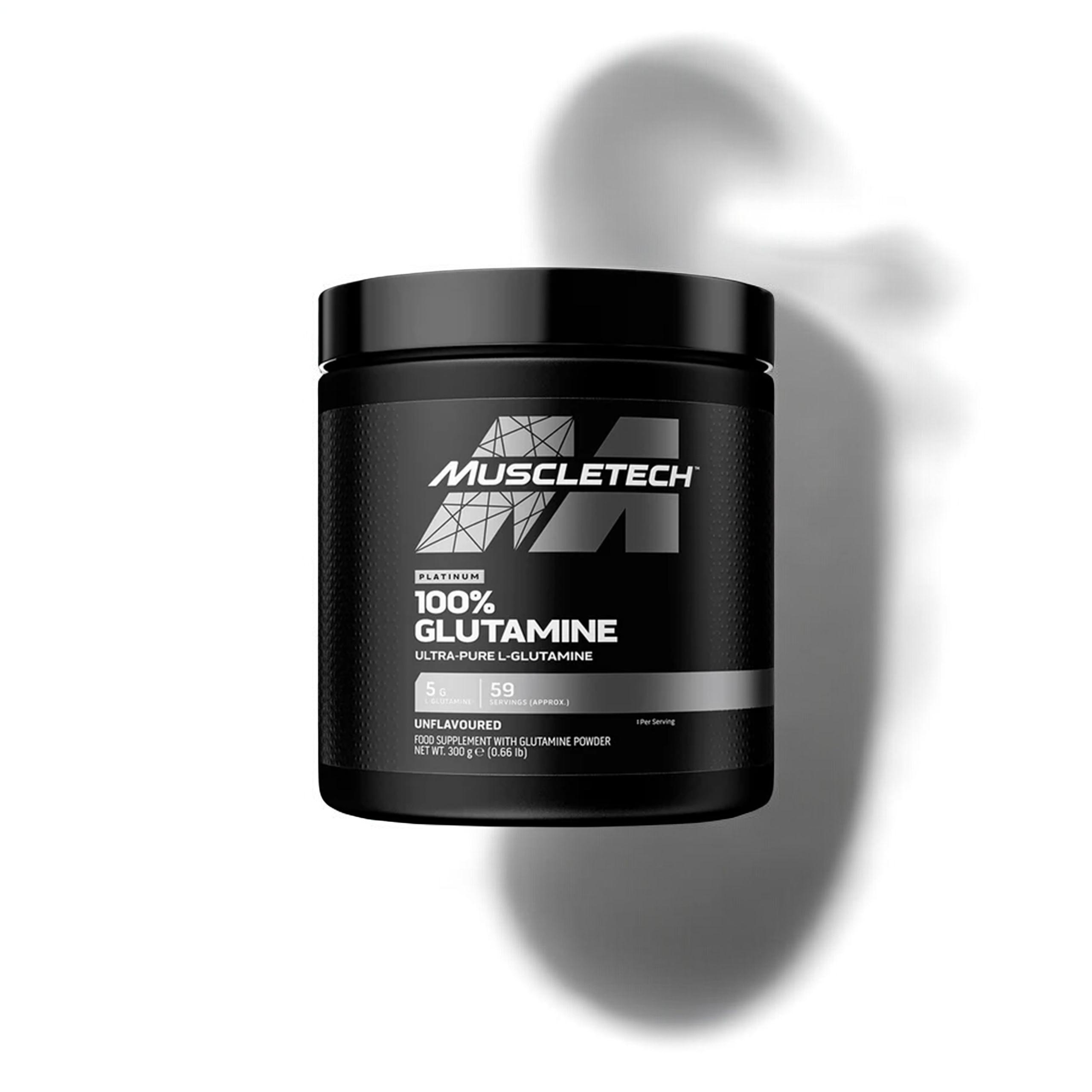 MUSCLE TECH Platinum 100% Glutamine - 300g