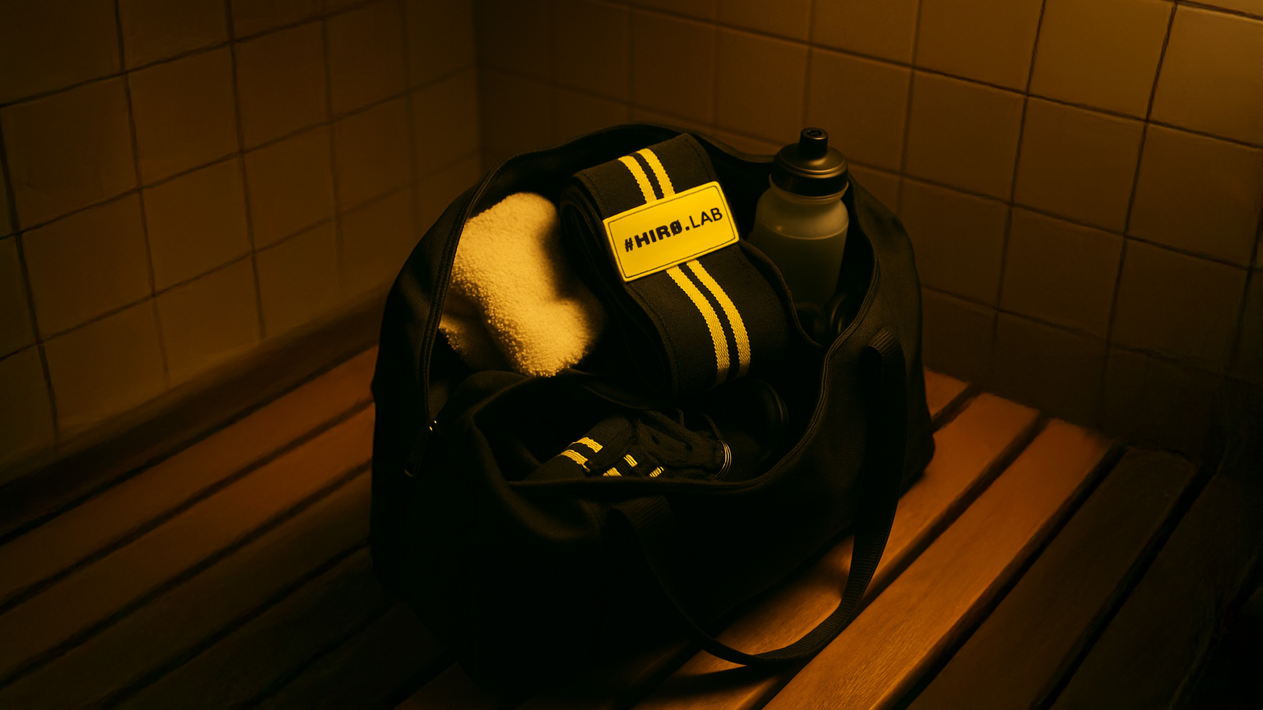 HIRO.LAB - Bandage de Coude - Logo en Caoutchouc pol_pl_HIRO-LAB-Elbow-Wraps-Rubber-Logo-New-Opaski-usztywniajace-na-lokcie-42689_3