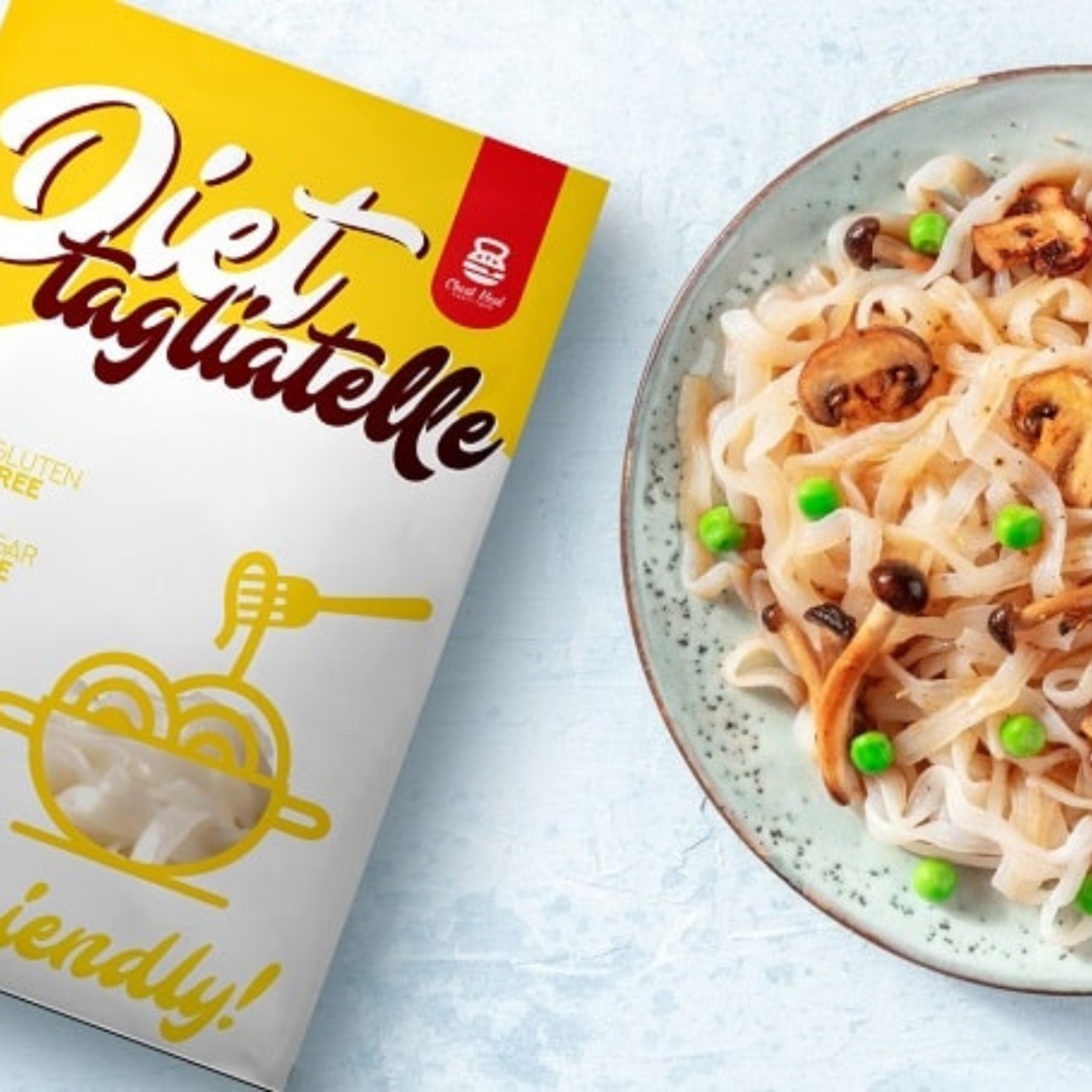 Cheat Meal Nutrition Diet Tagliatelle - 400g (300g netto) - SOLDES - 26-12
