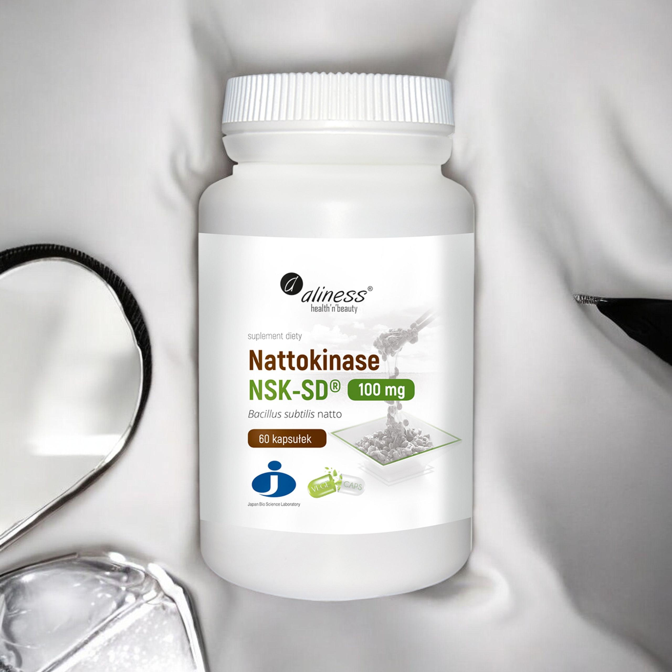 ALINESS Nattokinase NSK-SD 100mg - 60caps.