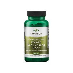 SWANSON Full Spectrum Korean Red Ginseng Root 400mg - 90caps - Ginseng Rouge