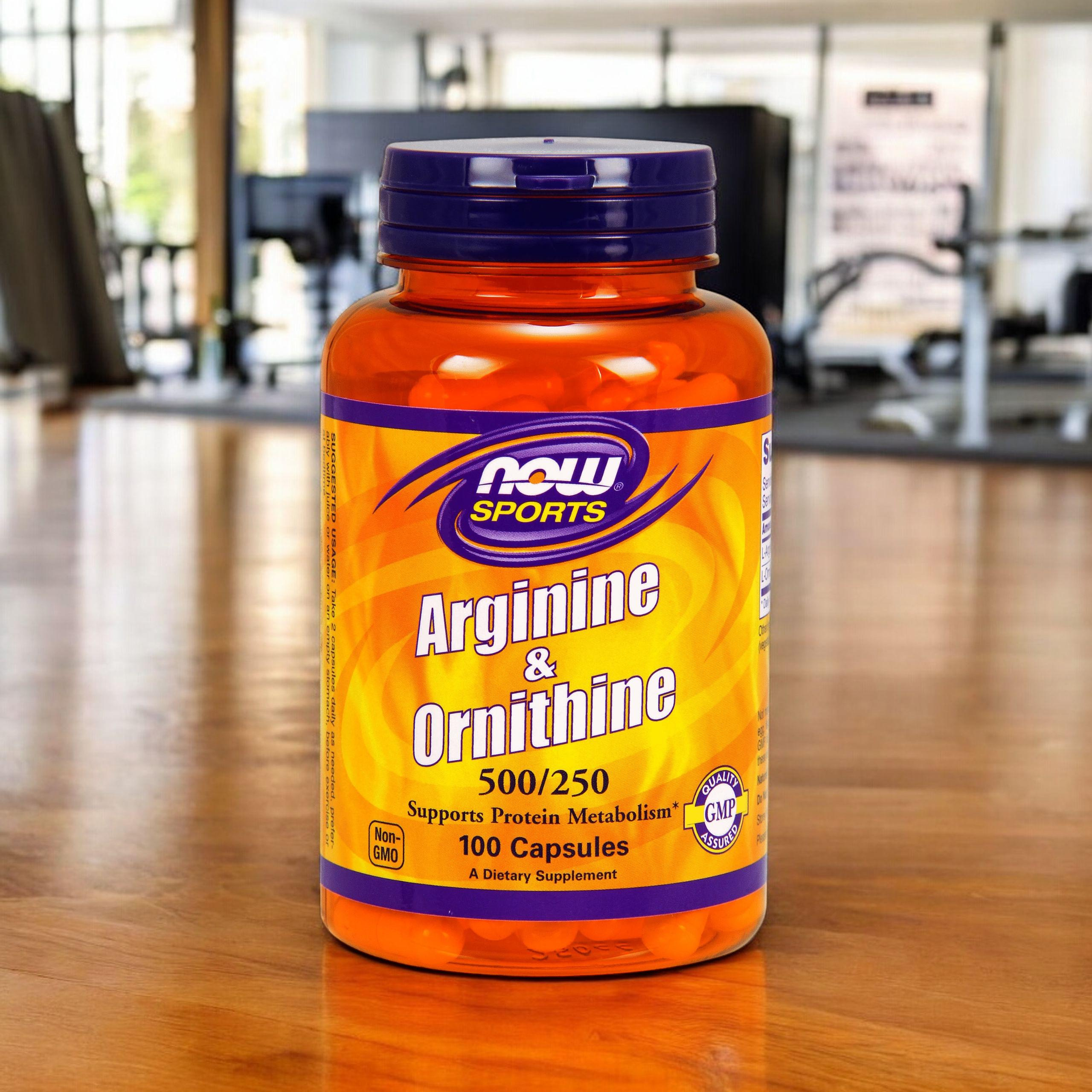 NOW Arginine & Ornithine - 100caps