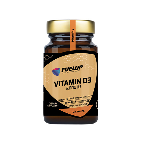 FUELUP - Vitamine D3 5000UI - 120 gélules