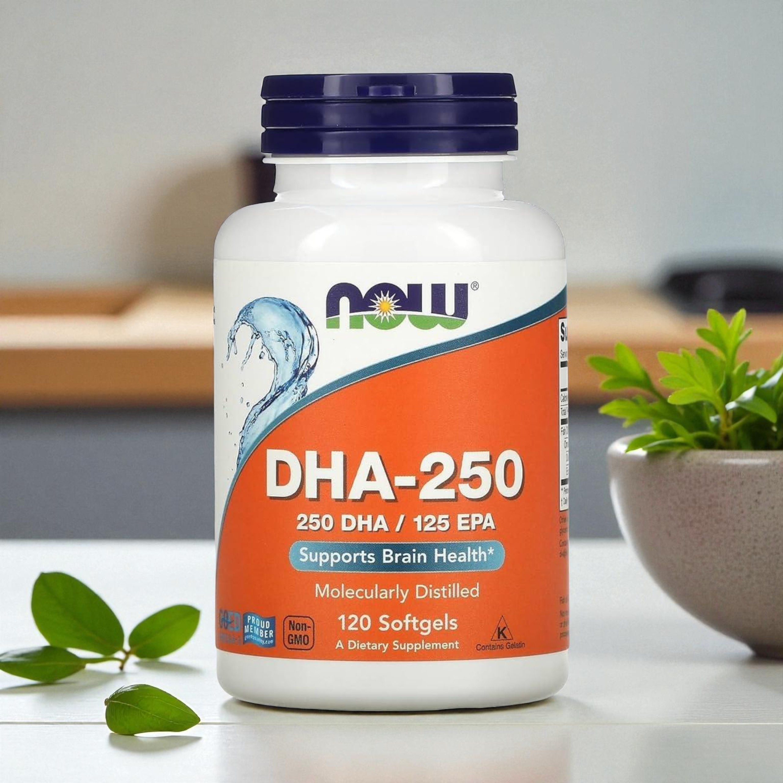 NOW - DHA 250mg - 120 gélules