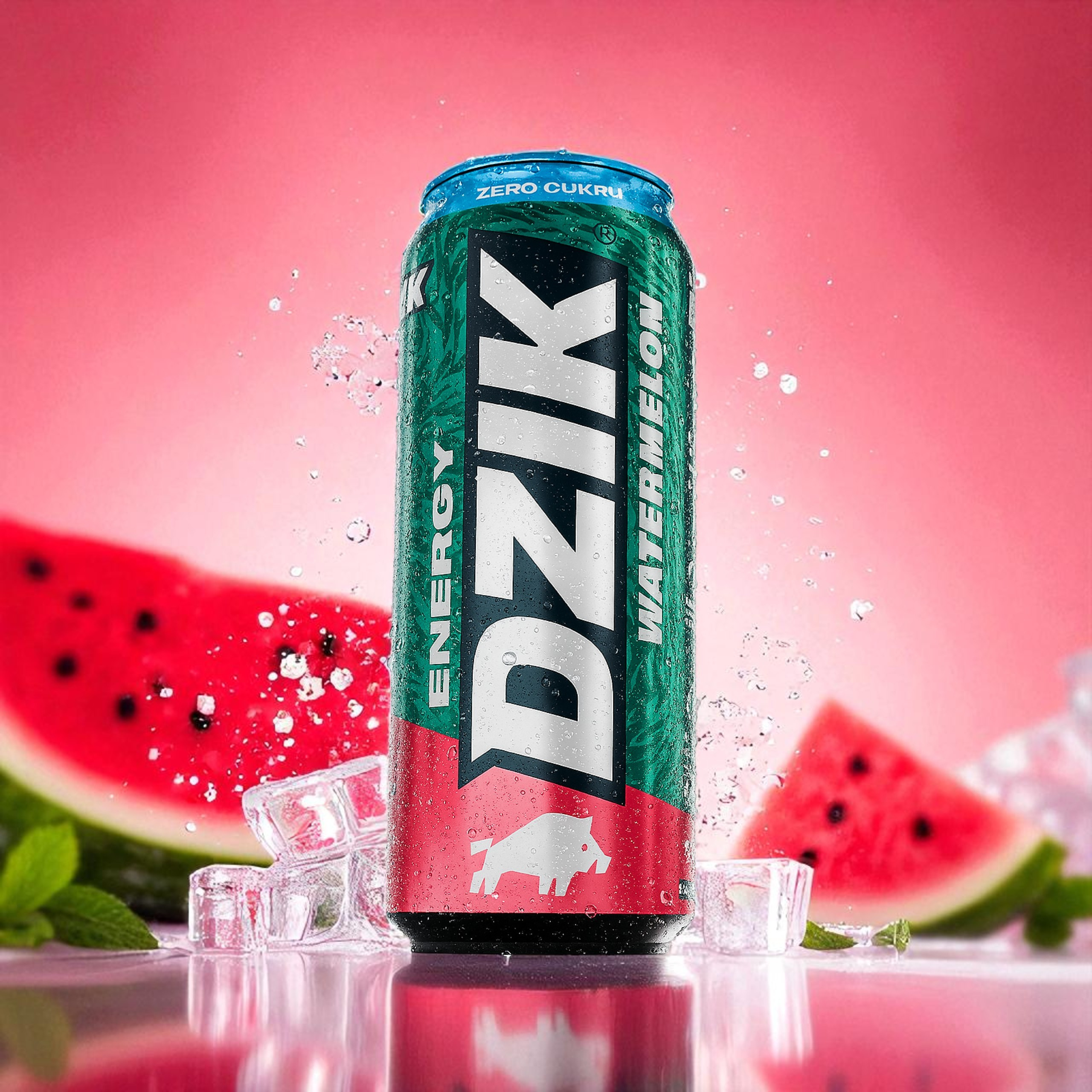 DZIK - Dzik Energy - 500ml - Pastèque