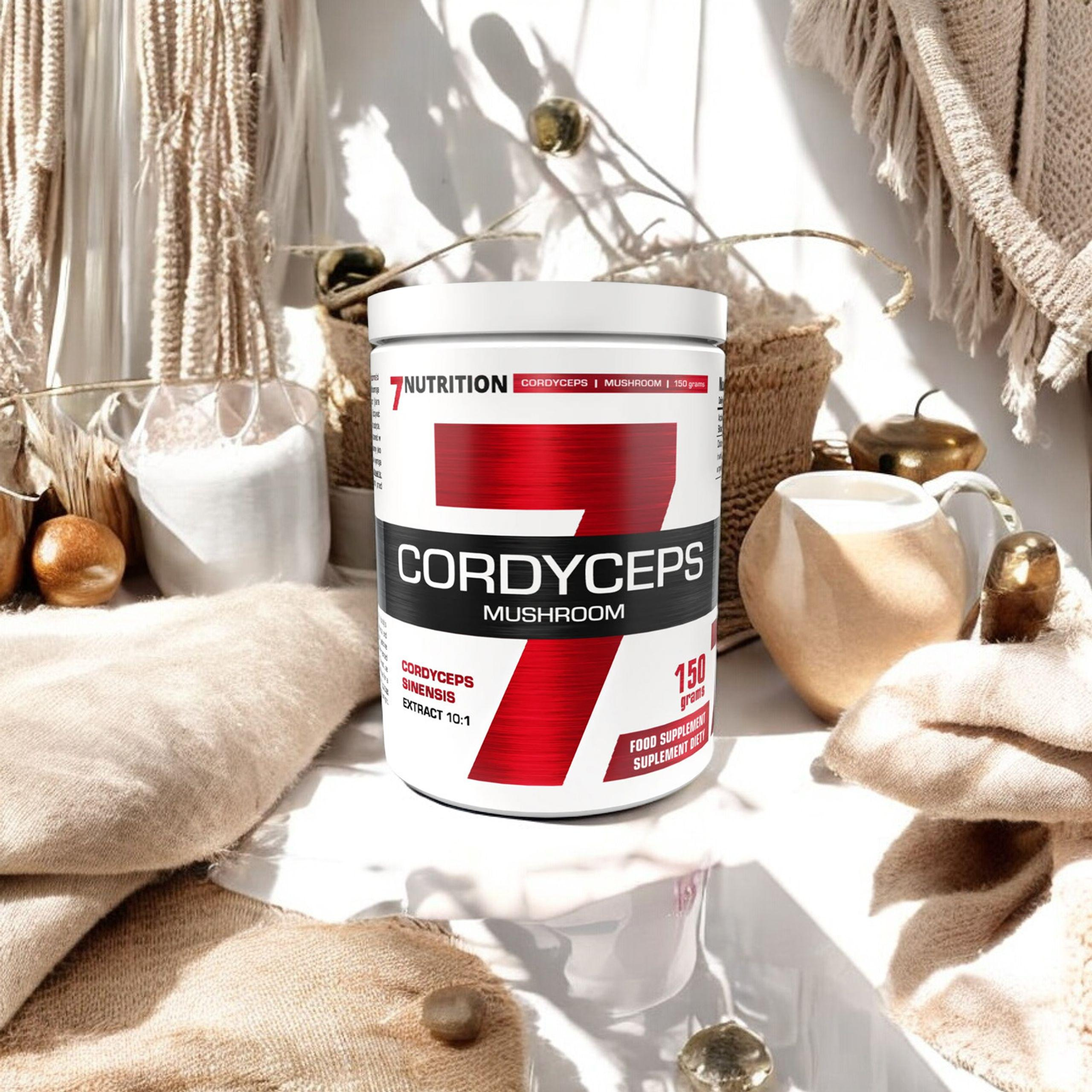 7 NUTRITION Cordyceps Mushroom - 150g - Maczużnik chinois