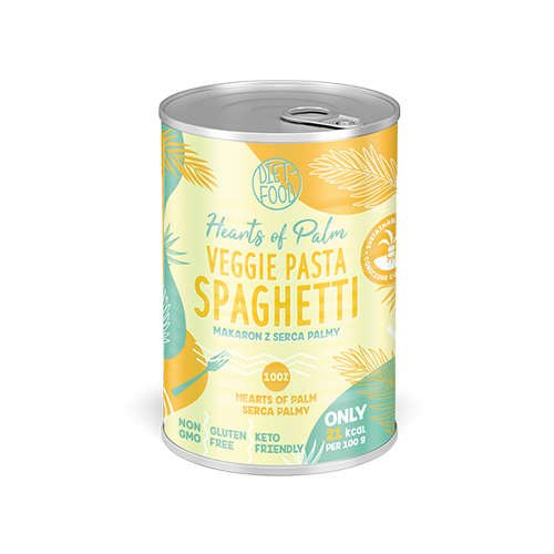 DIET FOOD Hearts of Palm Veg Pasta Spaghetti - 220g