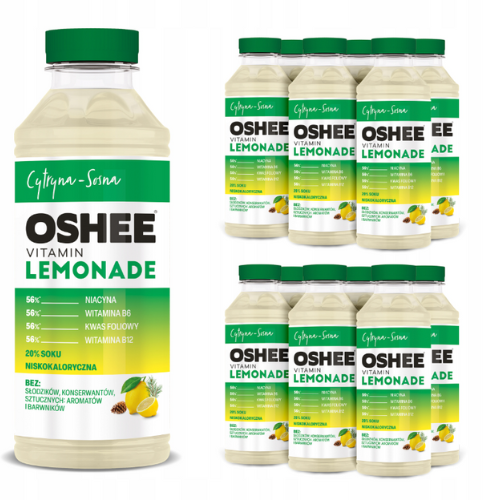 OSHEE Limonade Vitaminée 12x 555ml 