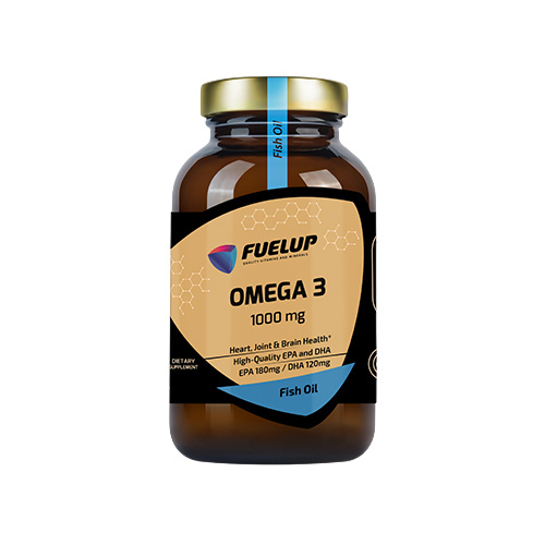 FUELUP - Oméga 3 (TG) 1000mg - 90 gélules molles - Huile de poisson
