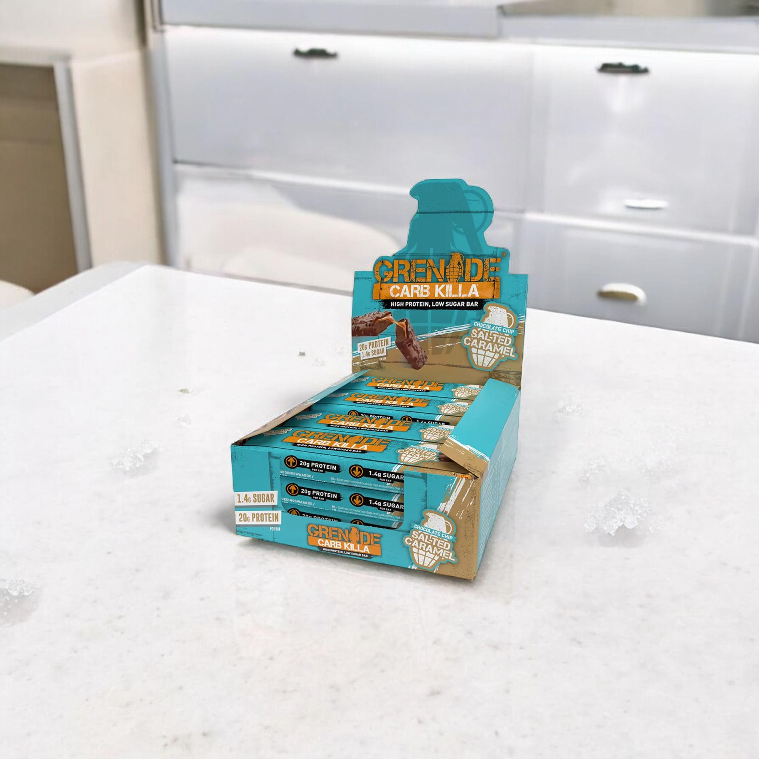 GRENADE - Barre Protéinée - 60g x12 