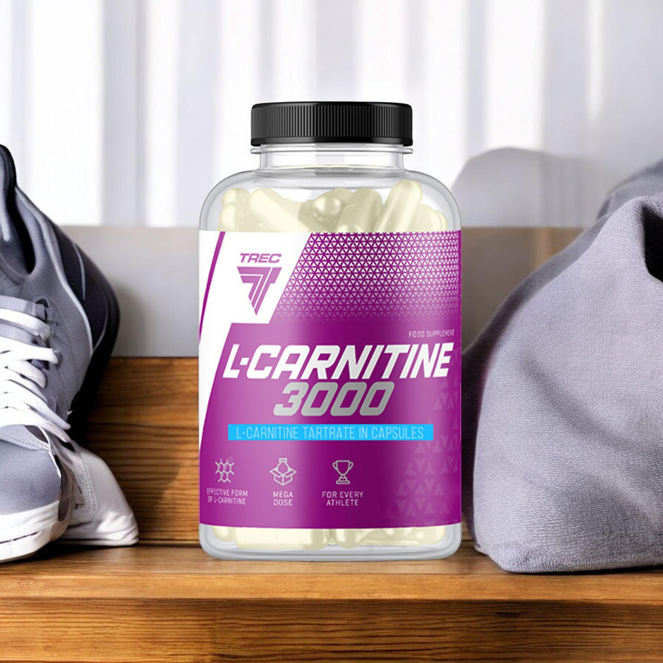 TREC L-Carnitine 3000 - 60caps. - L-Carnitine