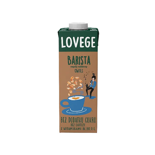 SANTE Napój Lovege Avoine Barista Bez Cukru - 1000ml