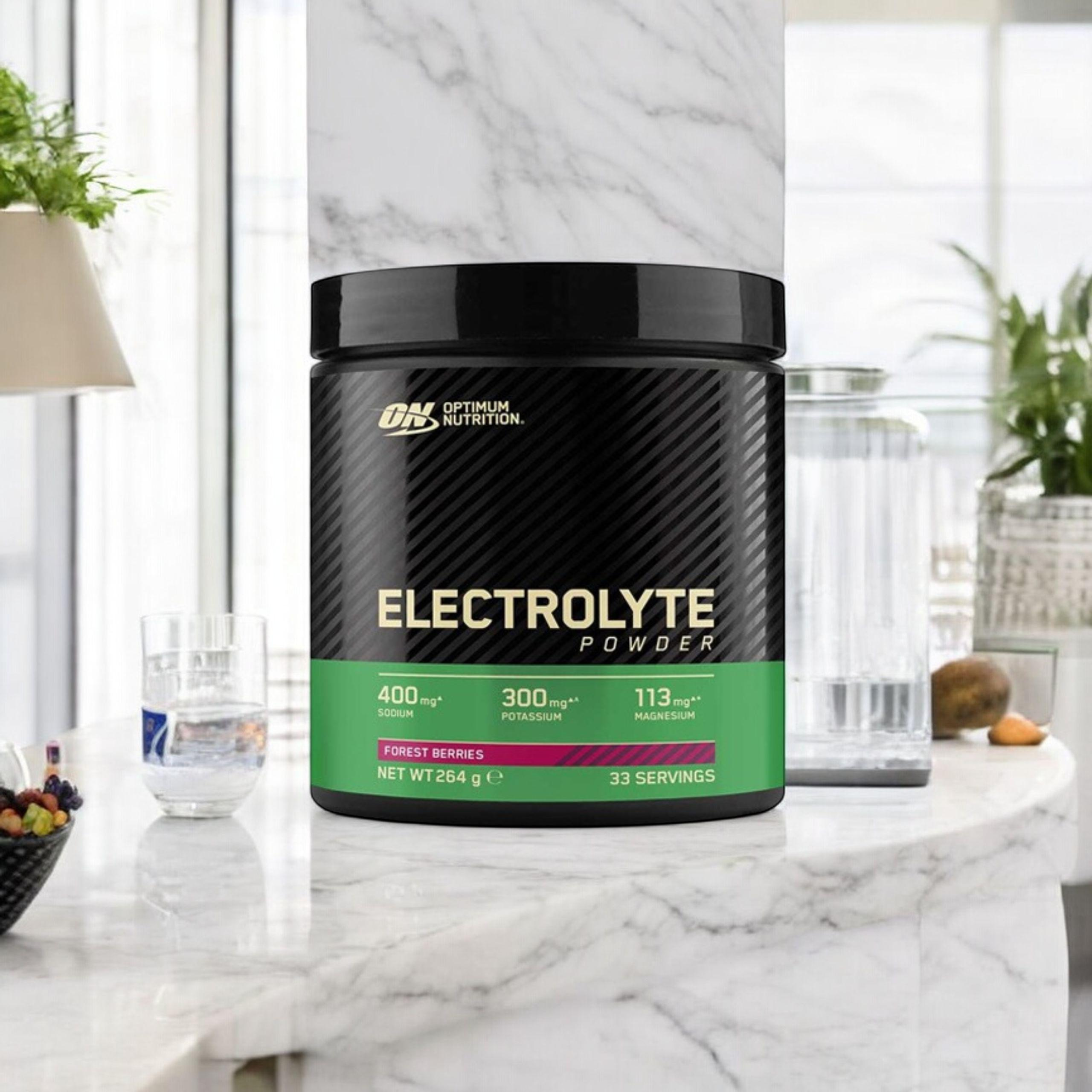 OPTIMUM NUTRITION Electrolyte – 264 g – Fruits des Bois