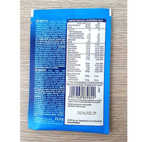 ACTIVLAB Iso Active - 20x 31,5g