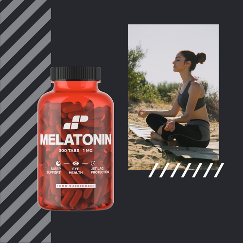 MP NUTRITION Melatonin 1mg - 300tabs - Mélatonine