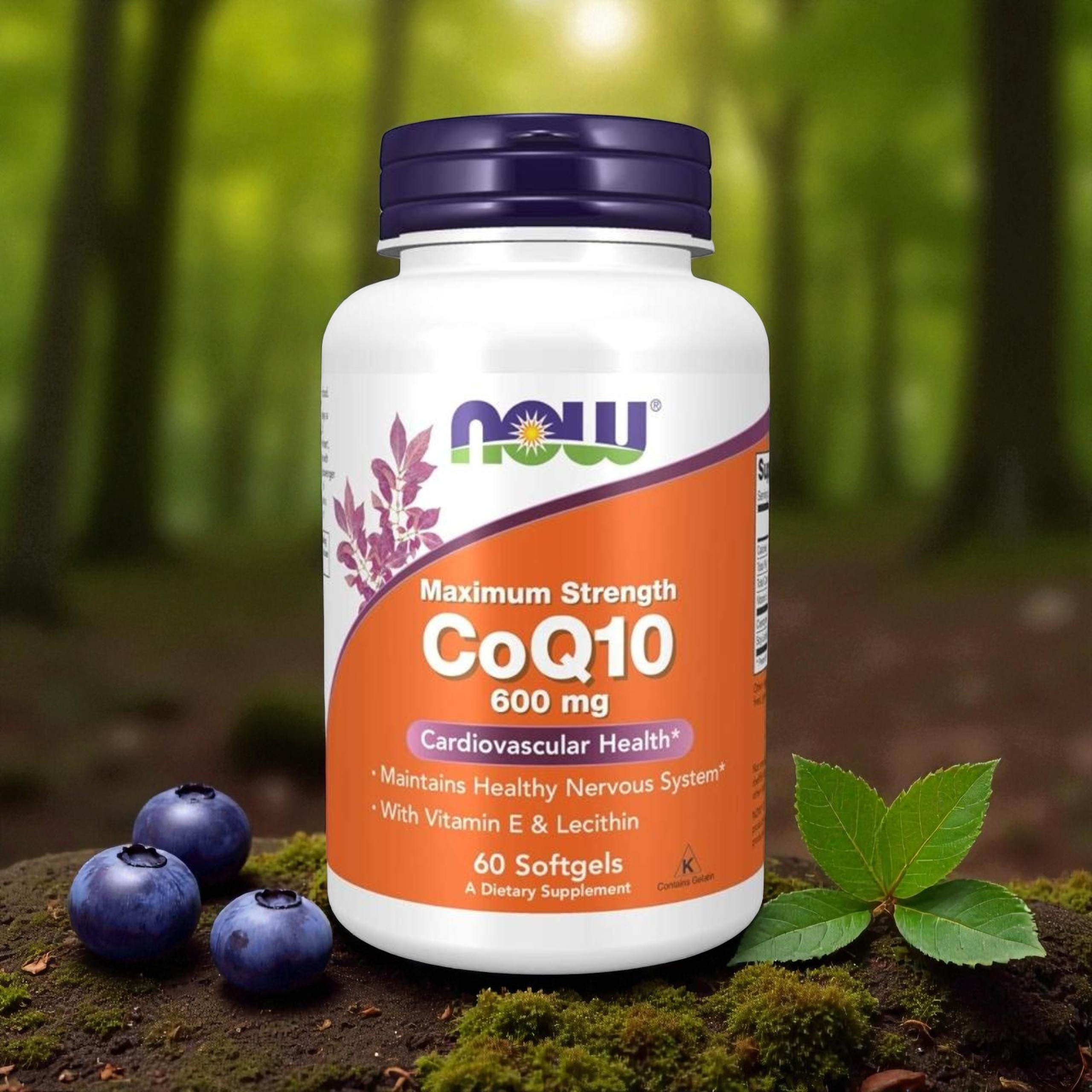 NOW - CoQ10 600mg - 60 gélules