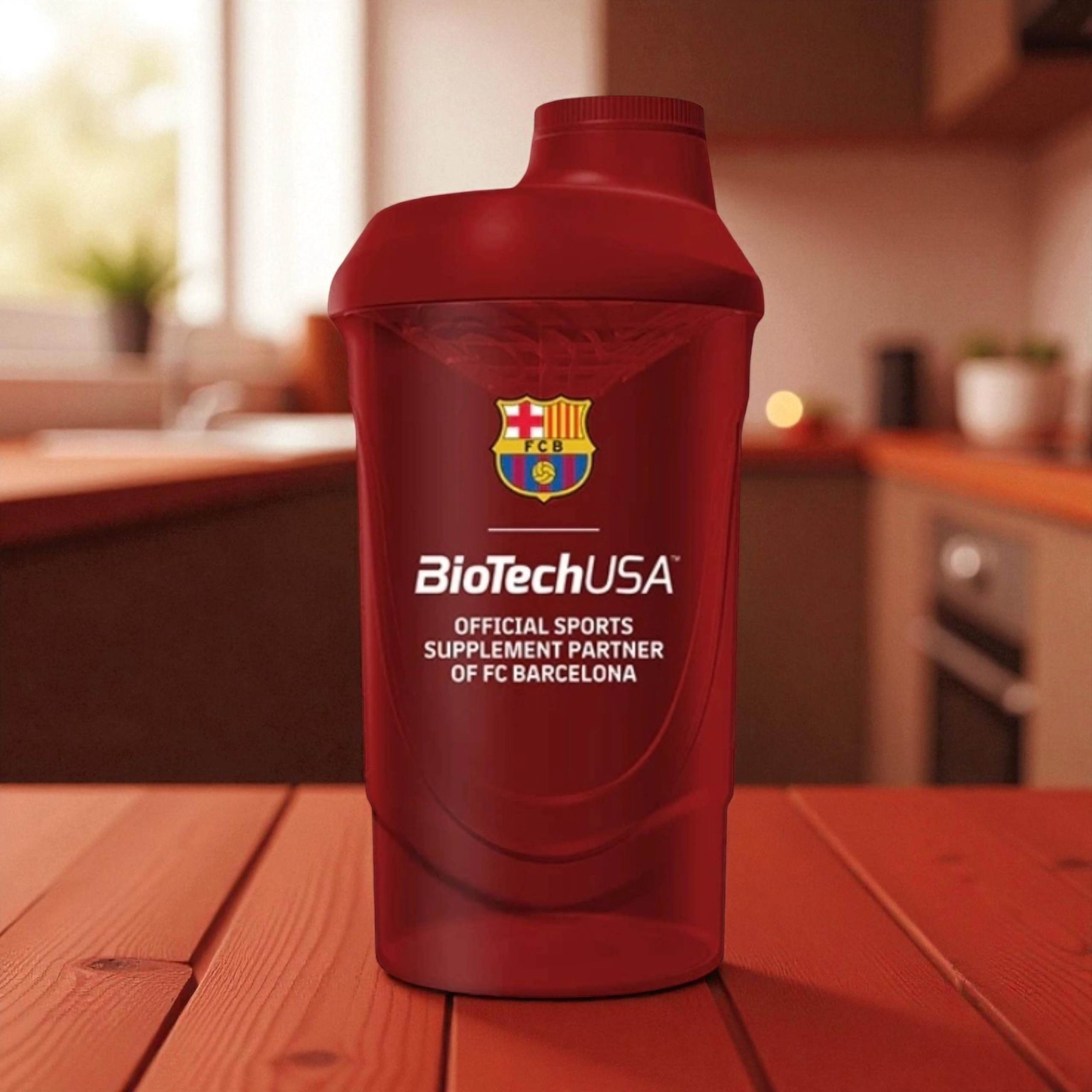 BIOTECH - Shaker Biotech FC Barcelona - 600ml - Rouge