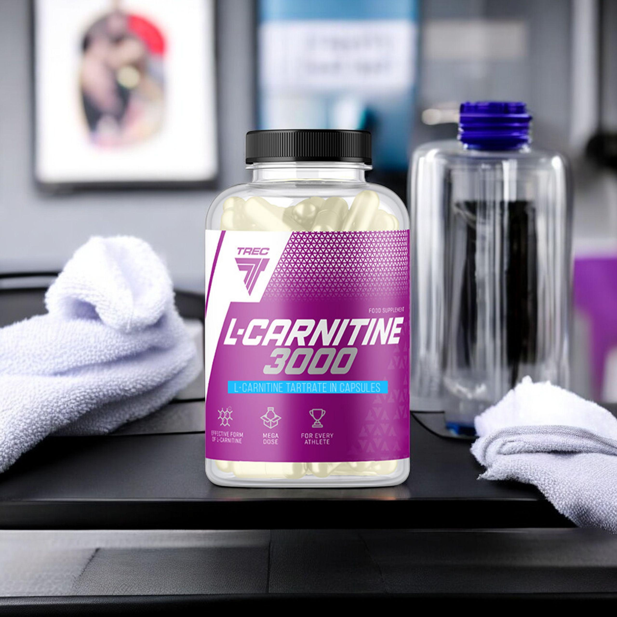 TREC L-Carnitine 3000 - 60caps. - L-Carnitine