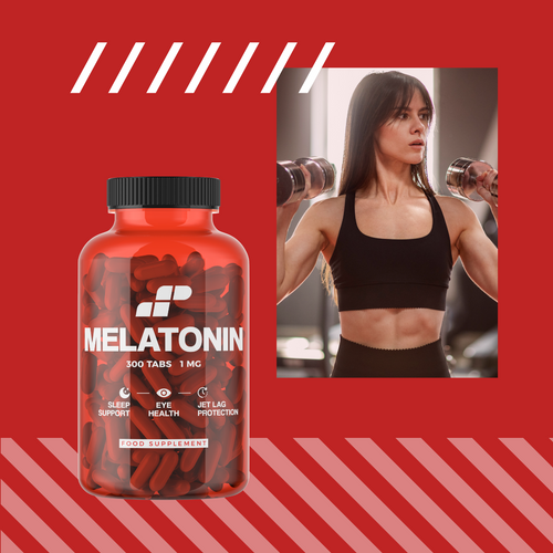 MP NUTRITION Melatonin 1mg - 300tabs - Mélatonine