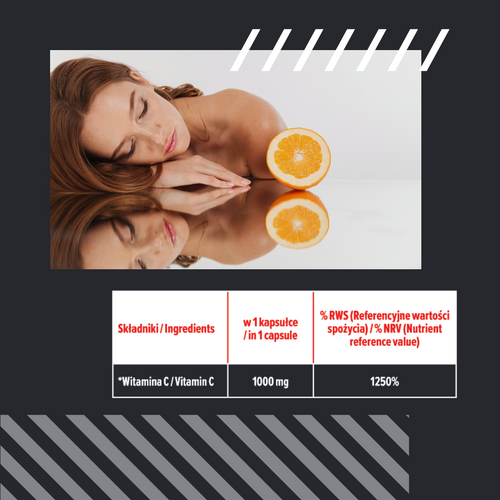 MP NUTRITION Vitamin C 1000mg - 100caps - Vitamine C