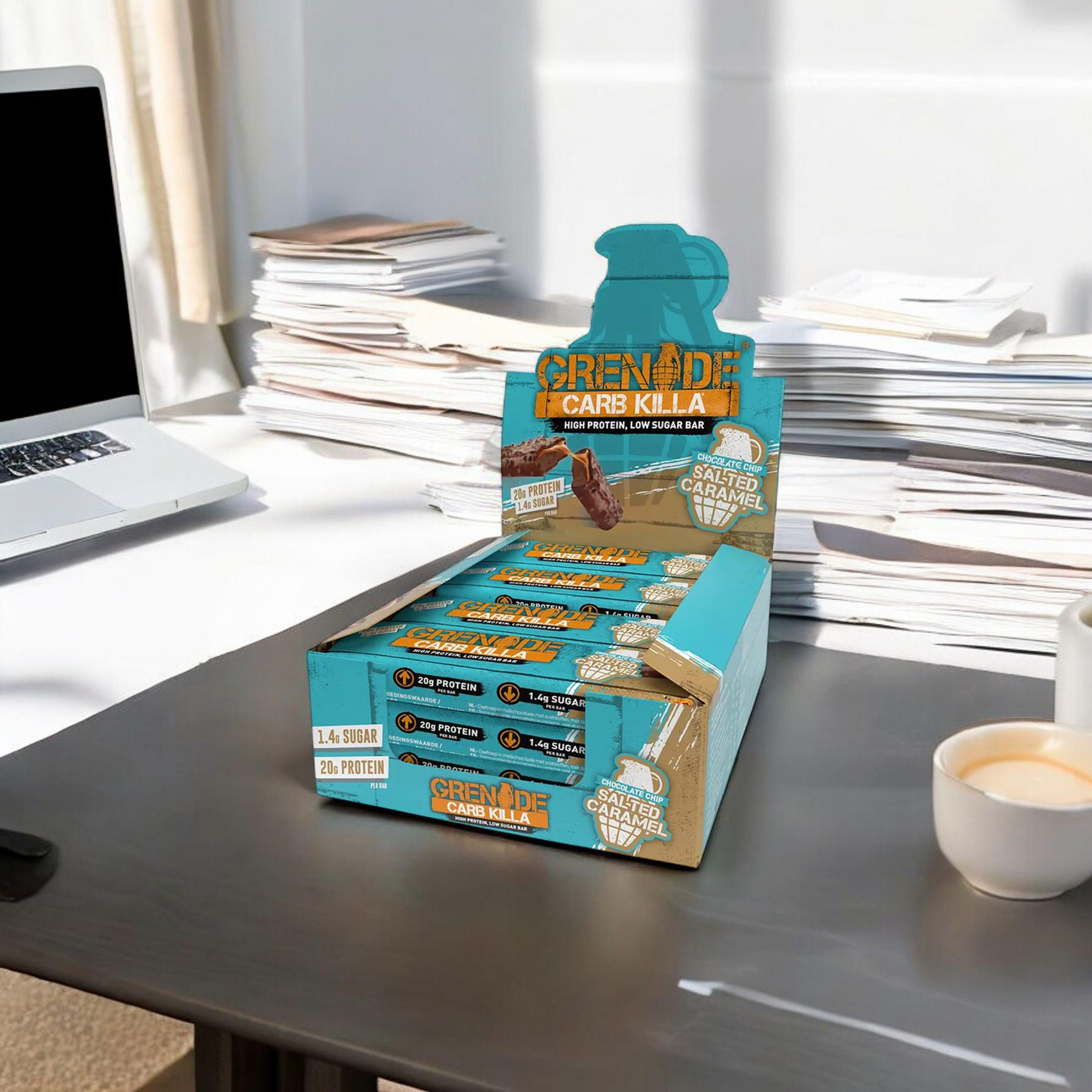 GRENADE - Barre Protéinée - 60g x12 