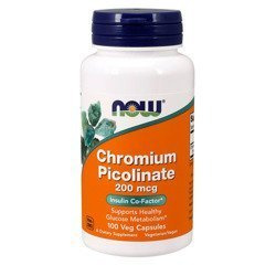 NOW Chromium Picolinate - 100vcaps