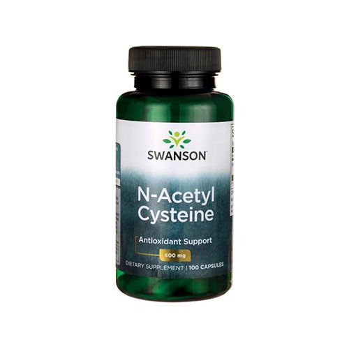 SWANSON NAC Acetyl Cysteine 600mg - 100caps