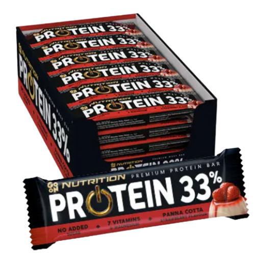 GO ON NUTRITION - Barre Go On Protein 33% - 25x 50g